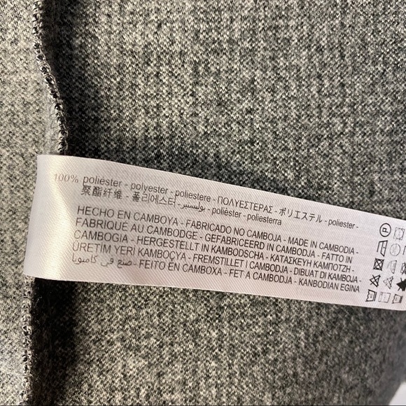 Zara soft touch oversized belted coat - Picture 7 of 7